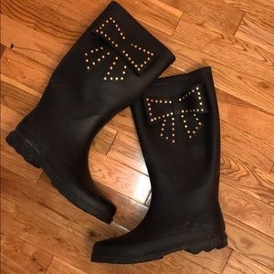 Betsey Johnson rain boots